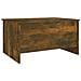 Tavolino Salotto Rovere Fumo 80x55,5x41,5 Cm Legno Multistrato - Foto miniatura 3