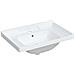 Lavandino Da Bagno Bianco 71x48x23 Cm Rettangolare In Ceramica - Foto miniatura 2