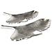 Set Di 2 Piatti Decorativi Metallo Argento Palenque - Foto miniatura 4