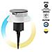FELICE 200 SPIKE NERO SOLAR LED Ø150 PIR CCT SET RIFL. OPALE - Foto miniatura 1