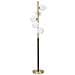 Lampada Da Terra Glamy Dark Cm Ø 30x160 - Foto miniatura 1