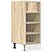 Armadio Inferiore “Riga” Rovere Sonoma 30x44,5x81,5 cm - Foto miniatura 1