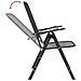 Sedie Giardino Pieghevoli 4 Pz Rete Metallica Espansa Antracite - Foto miniatura 6