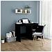 Lusso Casadino -  Scrivania Nera 100x50x76 Cm In Legno Multistrato - Foto miniatura 2