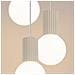 Sollux Lighting Lampada A Sospensione Halo 3p Beige Sl.1720 - Moderno Lampada A Sospensione Beige 125x25x25 Cm - Foto miniatura 4