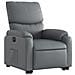 Poltrona Alzapersona Reclinabile Grigio in Similpelle - Foto miniatura 3