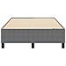 Letto Box Spring  Grigio Chiaro Matrimoniale Piccolo Tessuto Vellutato - Foto miniatura 6