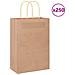 Sacchetti di Carta 250 pz con Manici Marrone 21x11x31 cm - Foto miniatura 1