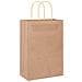 Sacchetti di Carta 250 pz con Manici Marrone 21x11x31 cm - Foto miniatura 3