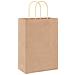 Sacchetti di Carta 250 pz con Manici Marrone 21x11x31 cm - Foto miniatura 7