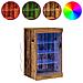 Credenza con Luci LED Legno Vecchio 41x37x67 cm - Foto miniatura 4