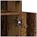 Credenza con Luci LED Legno Vecchio 41x37x67 cm - Foto miniatura 9