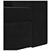 Divano Letto da Pavimento 2 in 1 Nero 98x71x83 cm in Velluto - Foto miniatura 9
