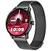 Smartwatch Multifunzionale Con Monitoraggio Della Salute E Bluetooth Black - Foto miniatura 4