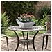 Vaso a Ciotola da Giardino 5 pcs Argento 35 x 35 x 15 cm - Foto miniatura 2