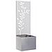 Vaso da Giardino con Pannello Decorativo Argento 50 x 140 cm - Foto miniatura 1