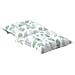 Cuscino per Sedia Lowback 6 pcs Bianco 100 x 50 x 7 cm Oxford - Foto miniatura 5