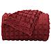 Coperta Rosso Bordeaux 240 x 220 cm Panno - Foto miniatura 4