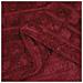 Coperta Rosso Bordeaux 240 x 220 cm Panno - Foto miniatura 6