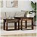 Set di Tavolini da Caffè 2 pcs Rovere fumé Legno multistrato - Foto miniatura 2