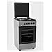 Cucina 4 Fuochi Forno a Gas 50×50 cm 55 G40F BLACK /GREY - Foto miniatura 1