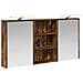 Set di Armadi da Bagno con lo scaffale 3 pcs 126 x 16 x 62.5 cm - Foto miniatura 1