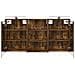 Set di Armadi da Bagno con lo scaffale 3 pcs 126 x 16 x 62.5 cm - Foto miniatura 7