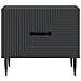 Tavolino da salotto Nero 49 x 50 x 40 cm Legno ingegnerizzato - Foto miniatura 4