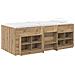 Struttura Letto Loft con Mobile 3 pz Rovere Artigianale - Foto miniatura 1