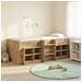 Struttura Letto Loft con Mobile 3 pz Rovere Artigianale - Foto miniatura 2