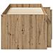 Struttura Letto Loft con Mobile 3 pz Rovere Artigianale - Foto miniatura 4