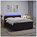 Letto box spring con materasso Marrone Scuro 140 x 200 cm - Foto miniatura 2