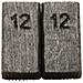 Spazzole di carbone per AEG LF650 - 5 x 8 x 15 mm - coppia - Foto miniatura 1