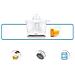 Daily Collection Spremiagrumi con Bicchiere da 0.5 Litri Potenza 25 Watt Colore Bianco - Foto miniatura 13