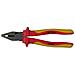 PINZA UNIVERSALE ISOLANTE VDE PLUS da 225 mm in acciaio cromo vanadio - Foto miniatura 1
