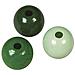 Rayher - 82 Pezzi - Perline In Legno Lucido Resistenti Ø8mm - Tonalita' Di Verde - Foto miniatura 1