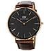 Classic Black Bristol 40mm Marrone Gold Dw00100125 - Foto miniatura 3