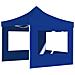 Gazebo Professionale Pieghevole Alluminio Con Pareti 2x2m Blu - Foto miniatura 6