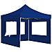 Gazebo Professionale Pieghevole Alluminio Con Pareti 2x2m Blu - Foto miniatura 7