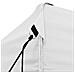 Gazebo Professionale Pieghevole 3x6 M Acciaio Bianco - Foto miniatura 4