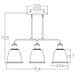 Classico Soffitto 3 x W / e27 hobson Fe / hobson / 3p Sn - Foto miniatura 4