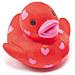 Anatre Af217 Mini Cuore Galleggiante In Gomma (confezione Da 6) Perfetto Favore Di Partito Bag Filler Per I Bambini Assortiti - Foto miniatura 4