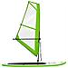 Set Tavola Gonfiabile da SUP con Vela Verde e Bianco - Foto miniatura 3