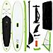 Set Tavola Gonfiabile da SUP con Vela Verde e Bianco - Foto miniatura 1
