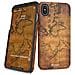 Cover Slim Rigida Per Iphone Xs / x - Map - Foto miniatura 1