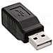 33443 USB 2.0-A M USB 2.0-B F Beige cavo di interfaccia e adattatore - Foto miniatura 1