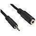 99308B 2.5mm 3.5mm Nero cavo di interfaccia e adattatore - Foto miniatura 1