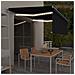 Tenda Automatica Parasole Led Sensore Vento 4,5x3m Antracite - Foto miniatura 5