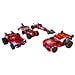 Pioli Laser, Veicolo Rosso - 4 In 1 - 185 Pezzi, Costruzione, Mattoncino Luminoso, Giocattolo Per Bambini Di 8 Anni, Lau01 - Foto miniatura 1