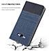 Custodia Compatibile Con Samsung Galaxy A8 2015 In Blu Scuro Nero - Coperchio Protettiva Con Chiusura Magnetica, Funzione Stand E Tasca Per Le Carte - Foto miniatura 8